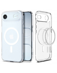 
„iPhone 17 Air Ultra Hybrid MagSafe“ apsauginis dėklas – baltas
