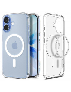 
„iPhone 17 Ultra Hybrid MagSafe“ dėklas – baltas
