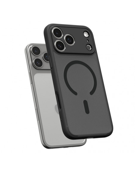 
„iPhone 17 Pro Ultra Hybrid MagSafe“ apsauginis dėklas – juodas
