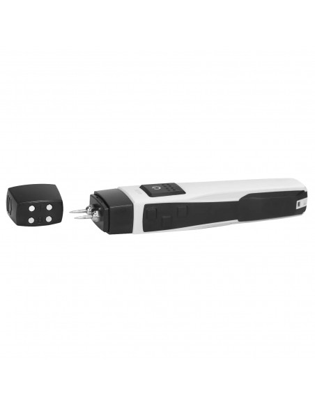 
Drėgmės matuoklis higrometras drėgmės matuoklis medienos tinkui „Bluetooth 6-99“
