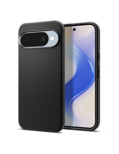 
Apsauginis „Google Pixel 10 / 10 Pro Liquid Air“ dėklas – matinės juodos spalvos
