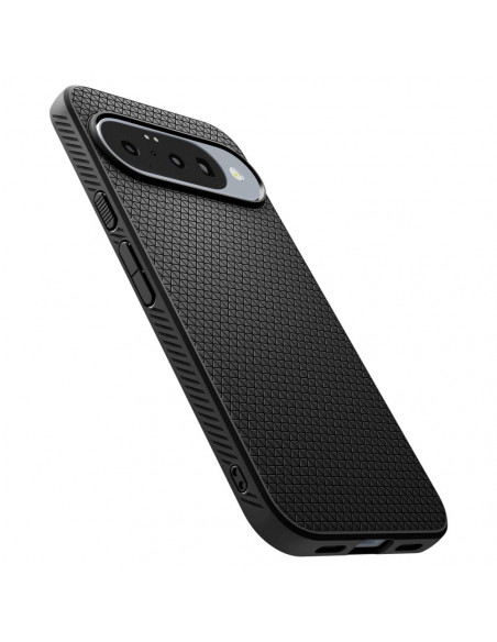 
Apsauginis „Google Pixel 10 / 10 Pro Liquid Air“ dėklas – matinės juodos spalvos
