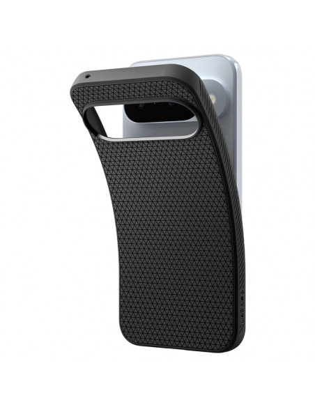 
Apsauginis „Google Pixel 10 / 10 Pro Liquid Air“ dėklas – matinės juodos spalvos
