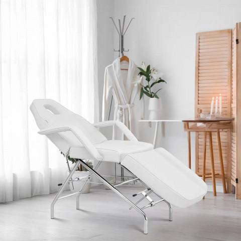 
SPA MATERA tatuiruočių masažo kosmetikos kėdė - balta
