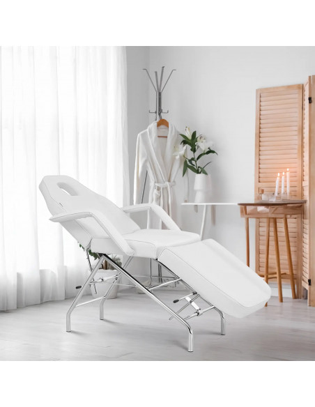 
SPA MATERA tatuiruočių masažo kosmetikos kėdė - balta
