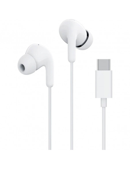 
„Xiaomi BHR8931GL“ USB-C laidinės į ausis įdedamos ausinės su nuotolinio valdymo pultu – baltos
