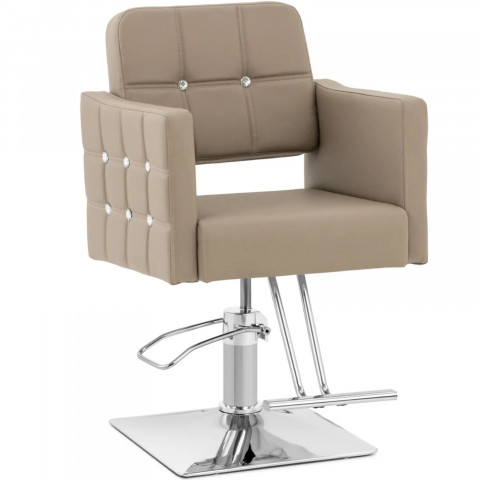 
COTTAM kirpėjo kėdė su pakoja – šviesiai pilka
