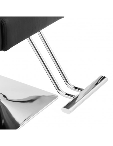 
COTTAM kirpėjo kėdė su pakoja – juoda
