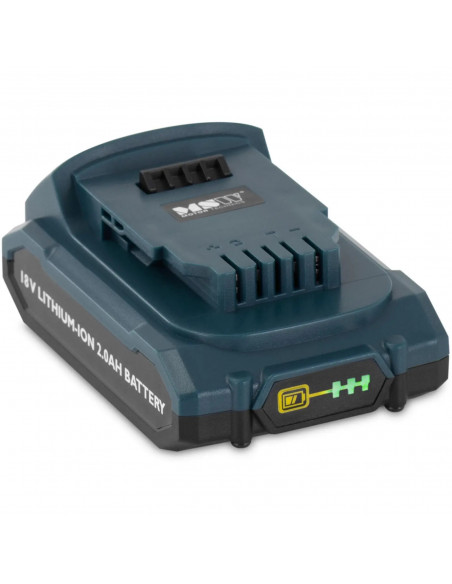 
Atsarginis akumuliatorius lakštinio metalo žirklėms 18 V 2 Ah
