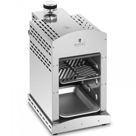 
Dujinė kepsnių kepsninė propanui-butanui 800C 3500W
