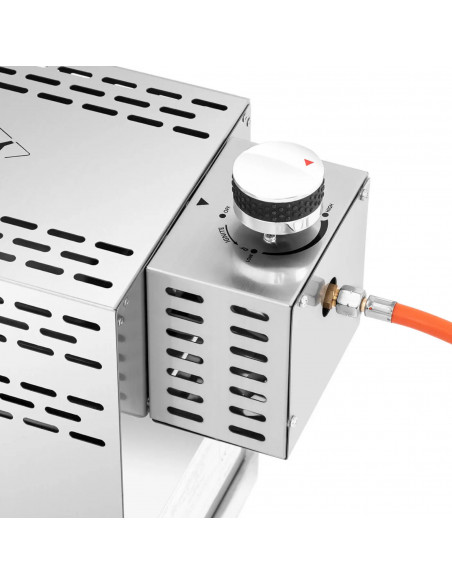 
Dujinė kepsnių kepsninė propanui-butanui 800C 3500W
