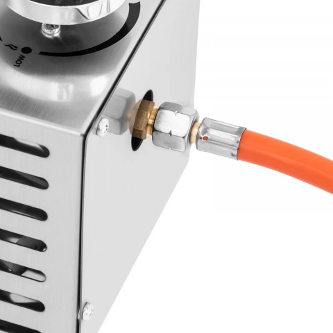 
Dujų reduktorius griliui 37 mbar išleidimo angos skersmuo 8 mm įleidimo anga G16
