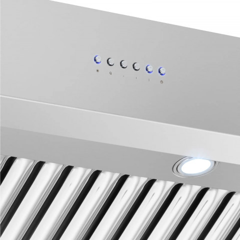 
Gastronominis gartraukis su varikliu ir apšvietimu STEEL 140 cm 1500 m3/ h 250 W
