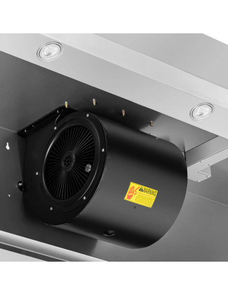 
Gastronominis gartraukis su varikliu ir apšvietimu STEEL 140 cm 1500 m3/ h 250 W
