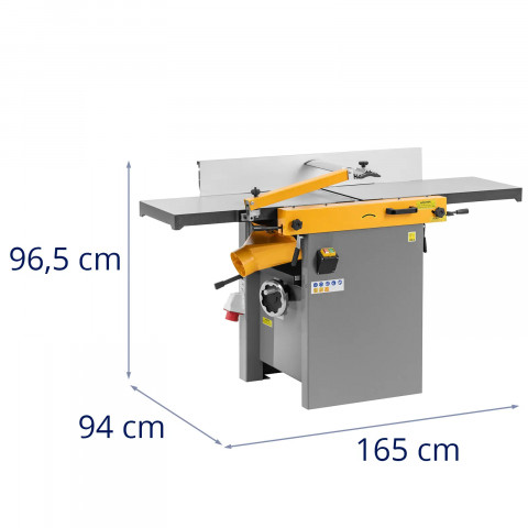 
Staliaus obliavimo ir reismuso staklės medienai 400 V 4000 W
