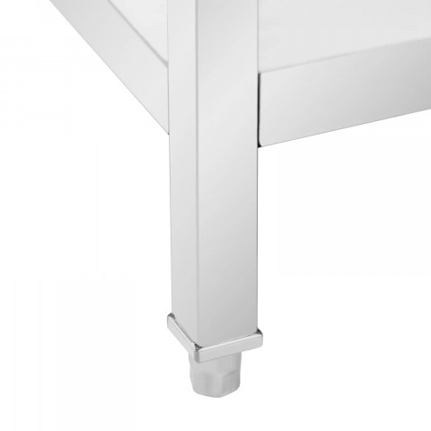 
Stalas, darbastalis, 3 stalčiai, lentyna, PLIENAS, 120 x 60 cm
