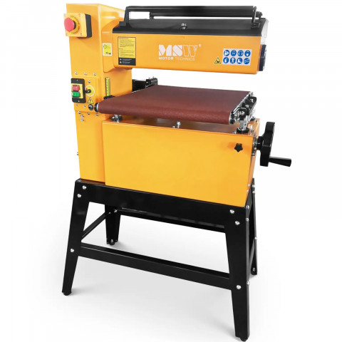 
Platus juostinis šlifuoklis metalui, medienai, plastikui, plotis 450 mm, 1500 W
