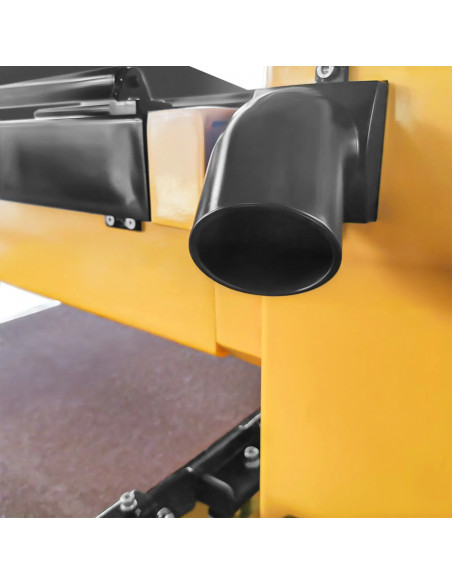 
Platus juostinis šlifuoklis metalui, medienai, plastikui, plotis 450 mm, 1500 W
