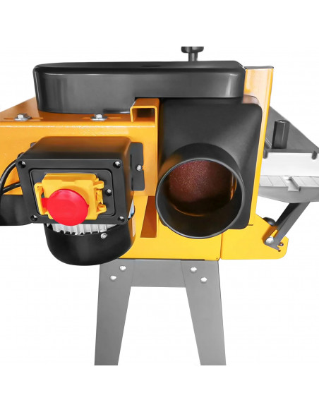 
Stalinis juostinis šlifuoklis medinėms ir metalinėms briaunoms 230 V 1100 W
