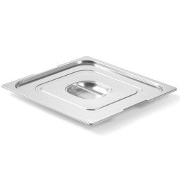 Dangtis GN konteineriui Profi Line su išpjova GN2/3 rankenoms 354x325mm nerūdijantis plienas - Hendi 804216