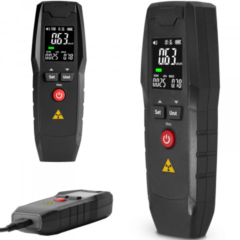 
Geigerio beta gama rentgeno spinduliuotės matuoklis
