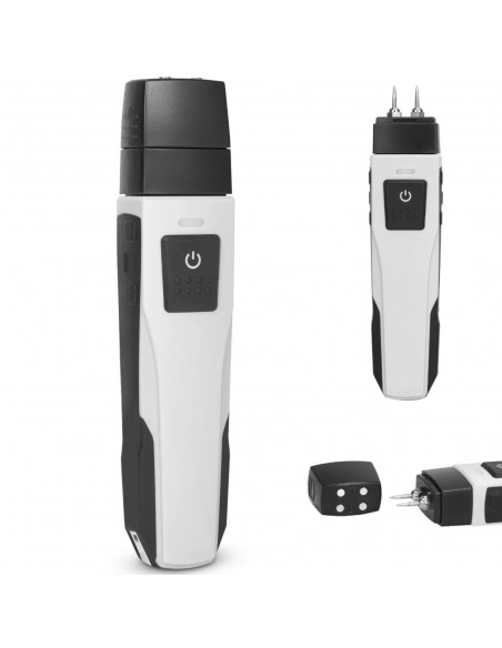 
Drėgmės matuoklis higrometras drėgmės matuoklis medienos tinkui „Bluetooth 6-99“
