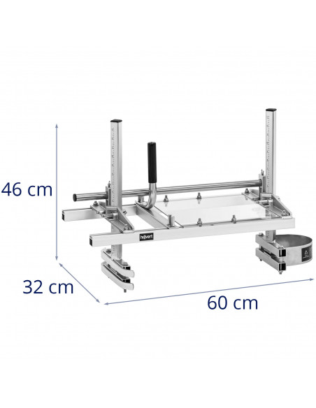 
Nešiojama lentpjūvė benzininiams pjūklams iki 60 cm / 24& 39 & 39 , plotis 50 cm

