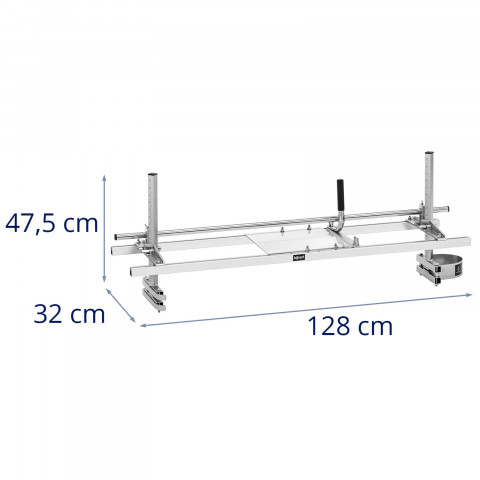 
Nešiojama lentpjūvė benzininiams grandininiams pjūklams iki 122 cm / 48& 39 & 39 , plotis 112 cm
