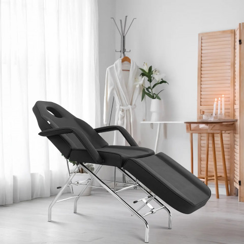 
SPA MATERA tatuiruočių masažo kosmetikos kėdė - juoda
