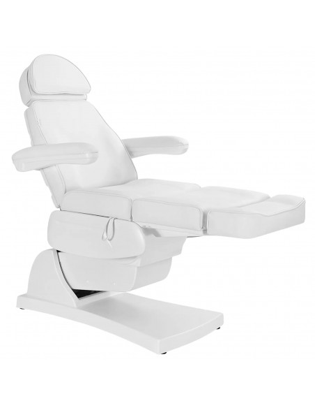 
LATINA elektrinis masažinis SPA tatuiruočių krėslas su 3 varikliais, 200 W – baltas
