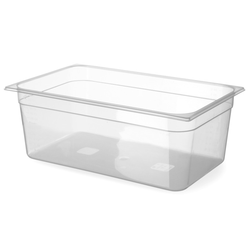 Gastronorm konteineris pagamintas iš polipropileno GN 1/1, aukštis 200 mm - Hendi 880005 Gastronorm konteineris pagamintas iš polipropileno GN 1/1, aukštis 200 mm - Hendi 880005