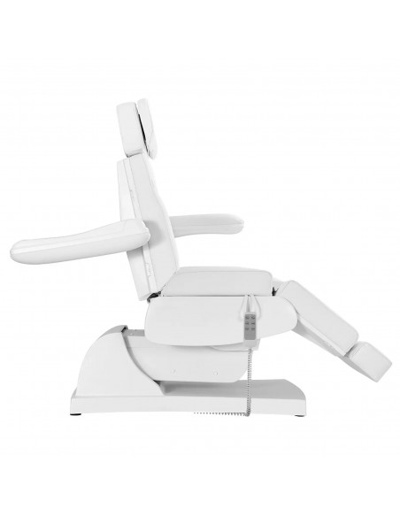 
LATINA elektrinis masažinis SPA tatuiruočių krėslas su 3 varikliais, 200 W – baltas
