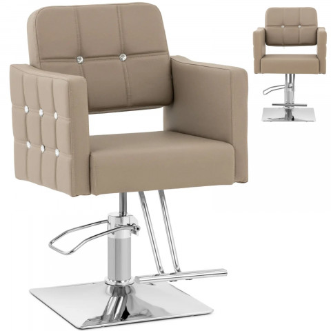 
COTTAM kirpėjo kėdė su pakoja – šviesiai pilka
