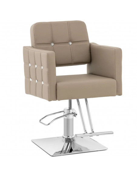 
COTTAM kirpėjo kėdė su pakoja – šviesiai pilka
