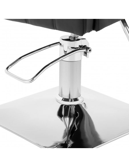 
COTTAM kirpėjo kėdė su pakoja – juoda
