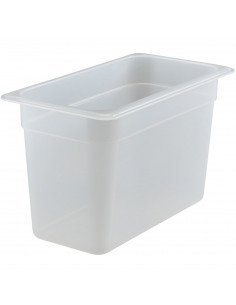 
Gastronorm indas iš polipropileno, skaidrus, GN 1/ 3, aukštis 200 mm, 6,9 l
