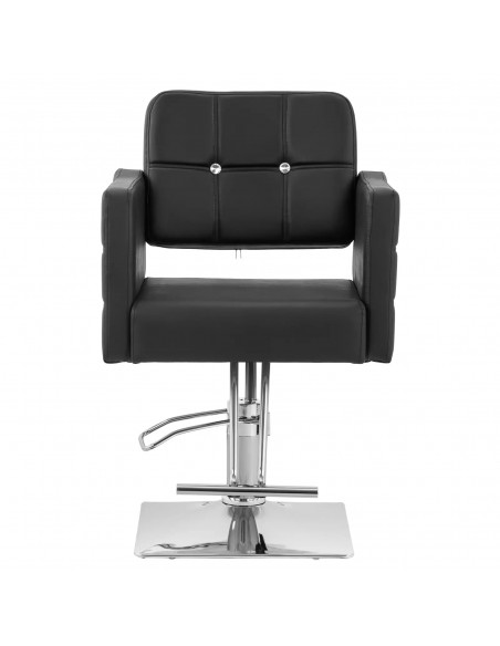 
COTTAM kirpėjo kėdė su pakoja – juoda
