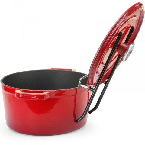 
Prie puodo tvirtinamas dangčio laikiklis - 2 vnt.
