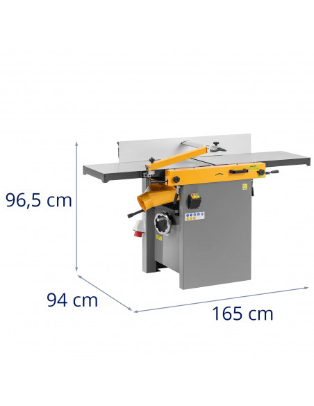 
Staliaus obliavimo ir reismuso staklės medienai 400 V 4000 W
