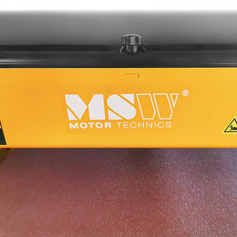 
Platus juostinis šlifuoklis metalui, medienai, plastikui, plotis 450 mm, 1500 W
