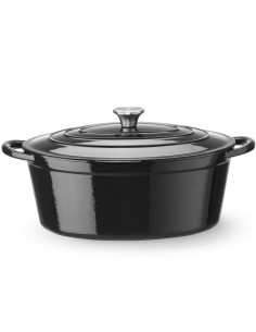 
Emaliuotas ketaus puodas, ovalus, 6,88 l, 405x255x134 mm
