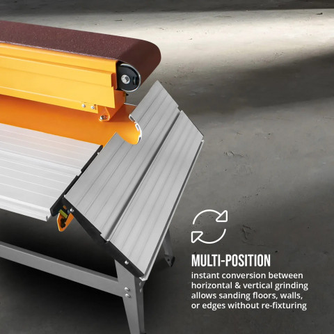 
Stalinis juostinis šlifuoklis medinėms ir metalinėms briaunoms 230 V 1100 W
