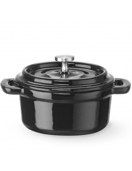 
Emaliuotas ketaus puodas, ovalus, 0,27 l, 130x100x48 mm
