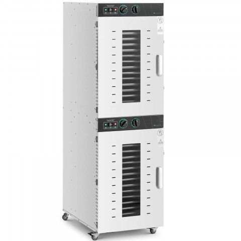 
Bičių žiedadulkių džiovintuvas, 32 lentynos, 30–70 °C, 216 l, 3150 W
