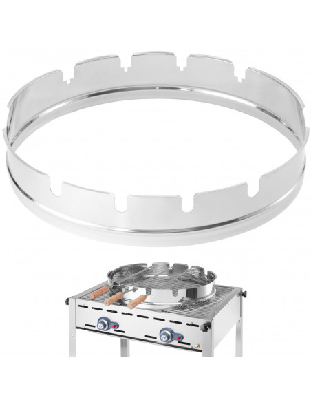 
Apvalus Churrasco kepsninės antgalis, 580 mm skersmens
