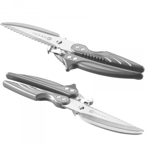 
Žirklės mėsai ir paukštienai, ištraukiamos, 256 mm ilgio
