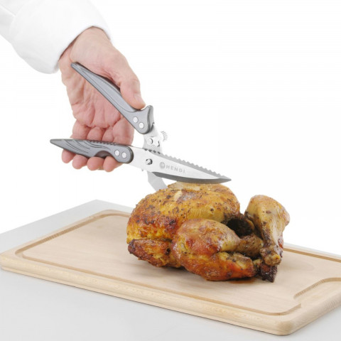 
Žirklės mėsai ir paukštienai, ištraukiamos, 256 mm ilgio
