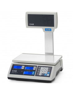 
Komercinės skaičiavimo svarstyklės su tinkamu naudoti prekyboje, strėle iki 15 kg, 290x209 mm
