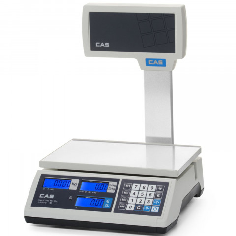 
Komercinės skaičiavimo svarstyklės su tinkamu naudoti prekyboje, strėle iki 15 kg, 290x209 mm
