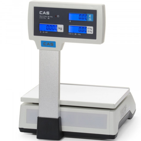 
Komercinės skaičiavimo svarstyklės su tinkamu naudoti prekyboje, strėle iki 15 kg, 290x209 mm
